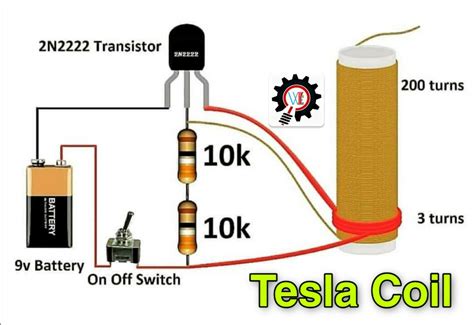 dc tesla coil wiring diagram 